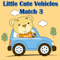 Little Cute Vehicles Match 3