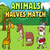 Animals Halves Match