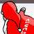Snowboarding Santa